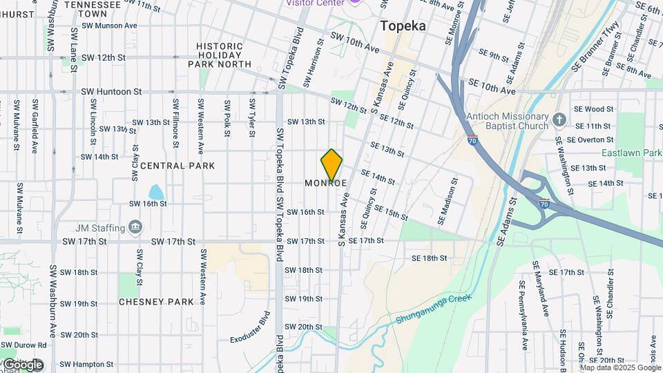 1500 SW Van Buren St Mapa y Detalles de la Ubicación