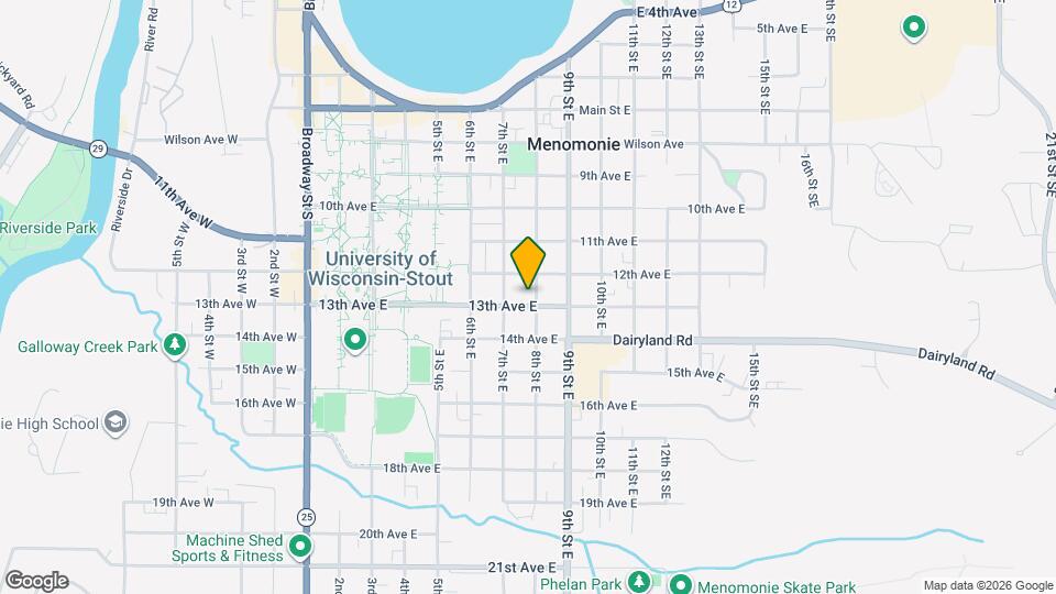 1219 8th St E Map and Location Details