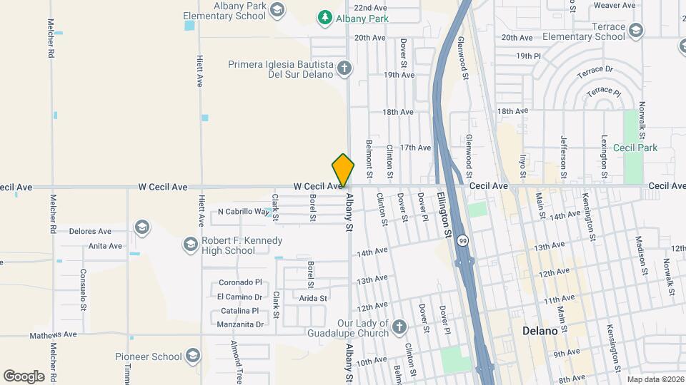 106 Cecil Ave Map and Location Details