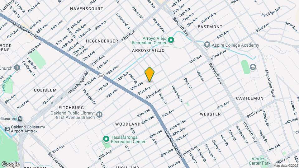 1487 81st Ave Map and Location Details