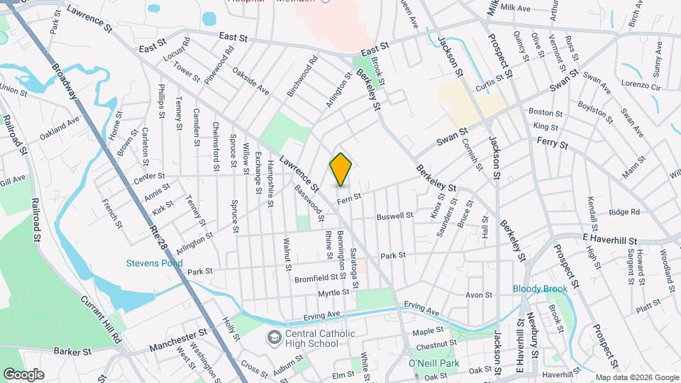 121 Bennington St, Unit 3 Map and Location Details