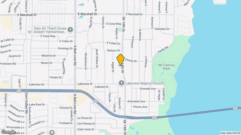 2221 SE 14th St Map and Location Details