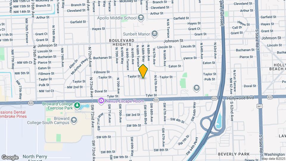 330 N 68th Ave Map and Location Details