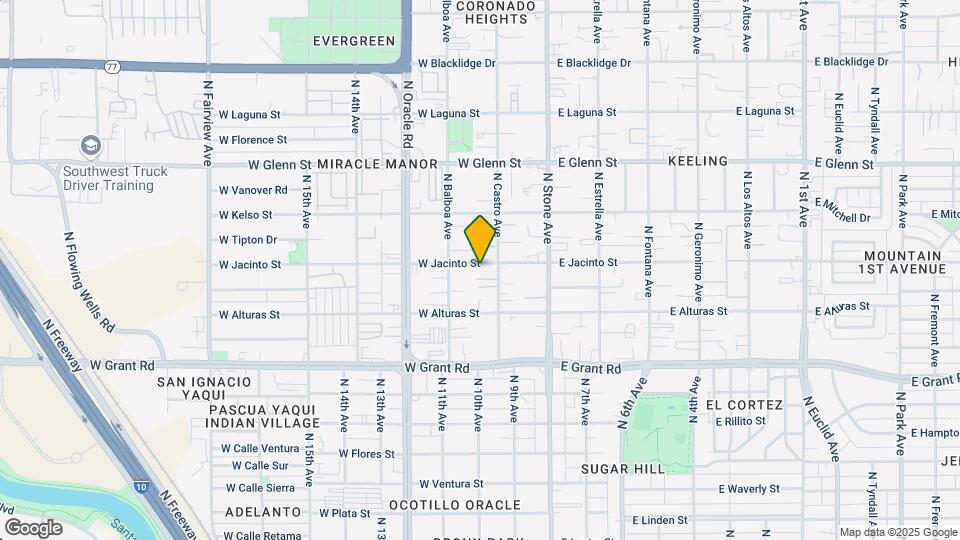 217 W Jacinto St-Unit -C Map and Location Details