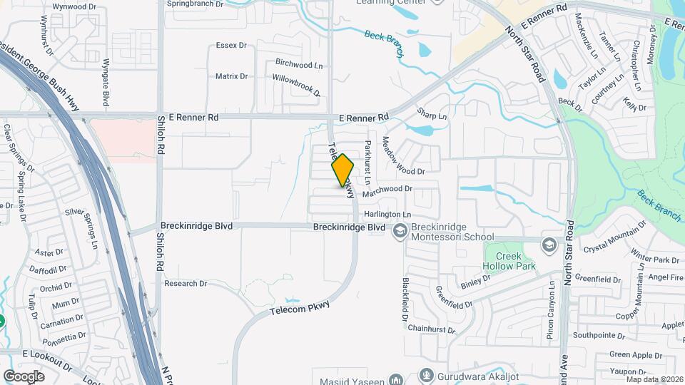 3517 Marchwood Dr Map and Location Details