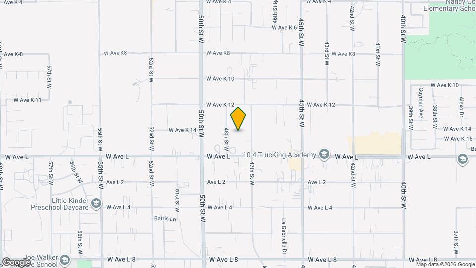 42848 48th St W Mapa y Detalles de la Ubicación