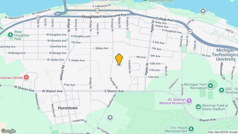 903 Portage St Map and Location Details