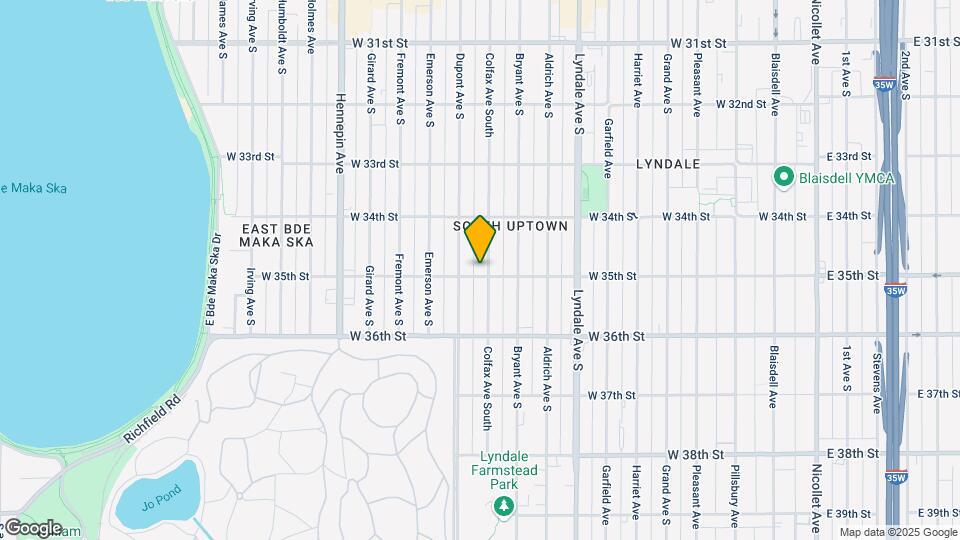 3452 Colfax Ave S Mapa y Detalles de la Ubicación