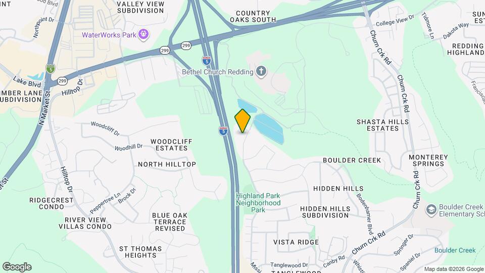 216 Mill Valley Parkway Map and Location Details