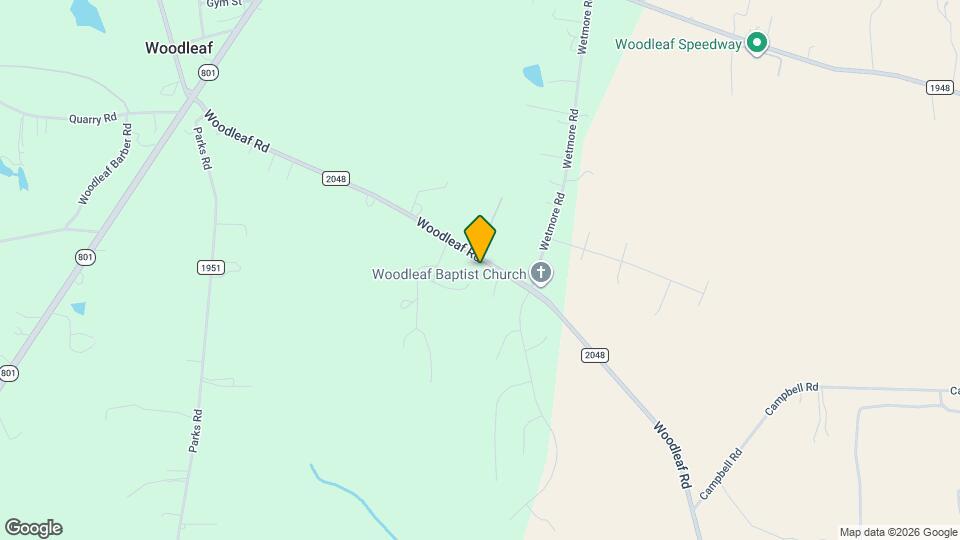 7965 Woodleaf Rd Map and Location Details