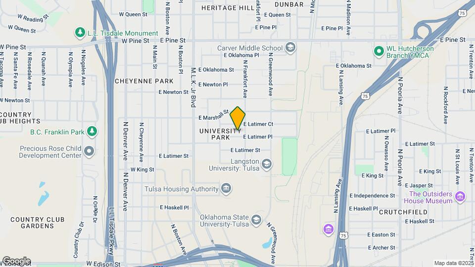 435 E Latimer Pl Map and Location Details