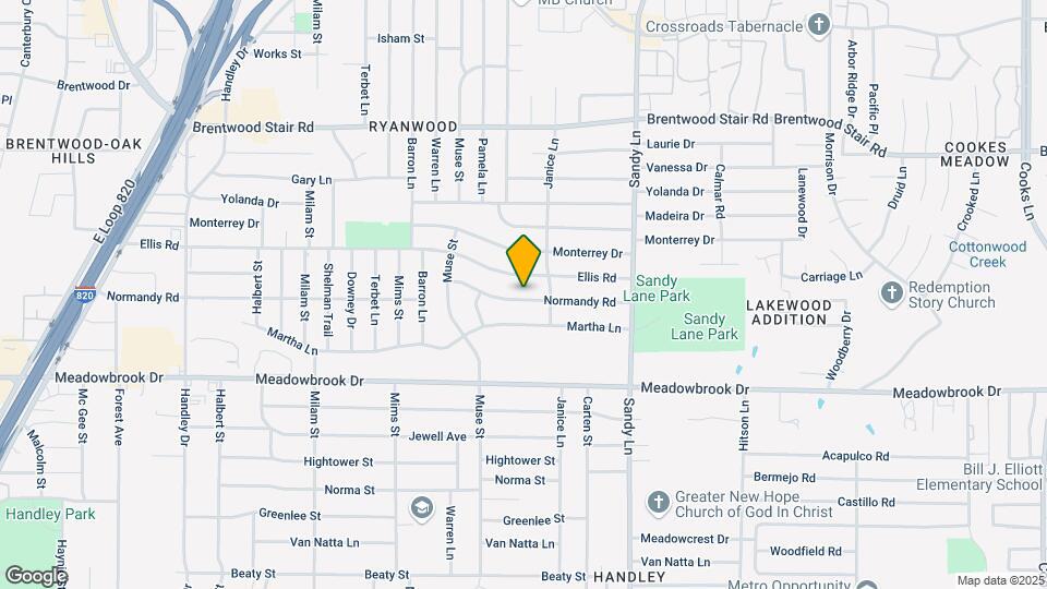 7245 Normandy Rd Map and Location Details
