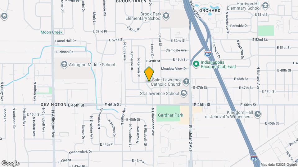 4801 Leone Dr Map and Location Details
