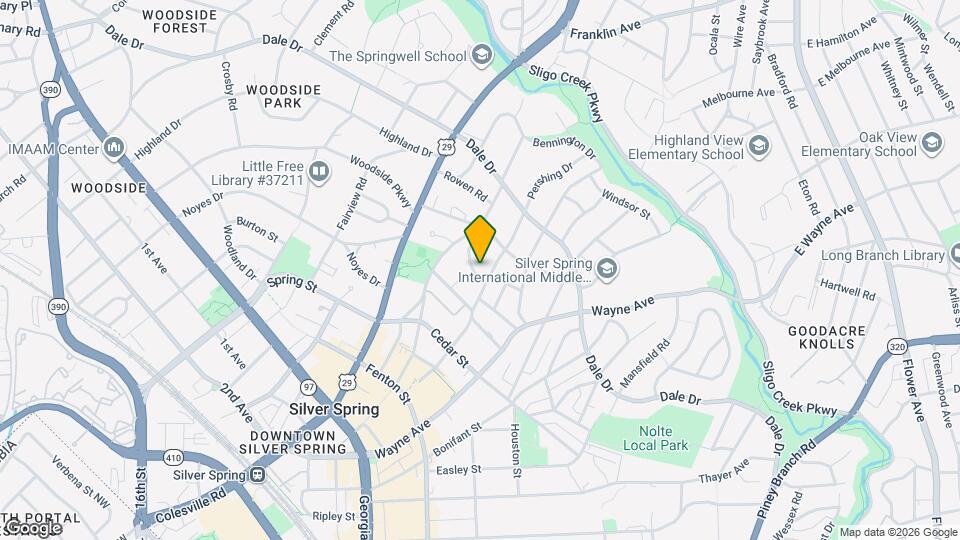 8601 Mayfair Pl Map and Location Details