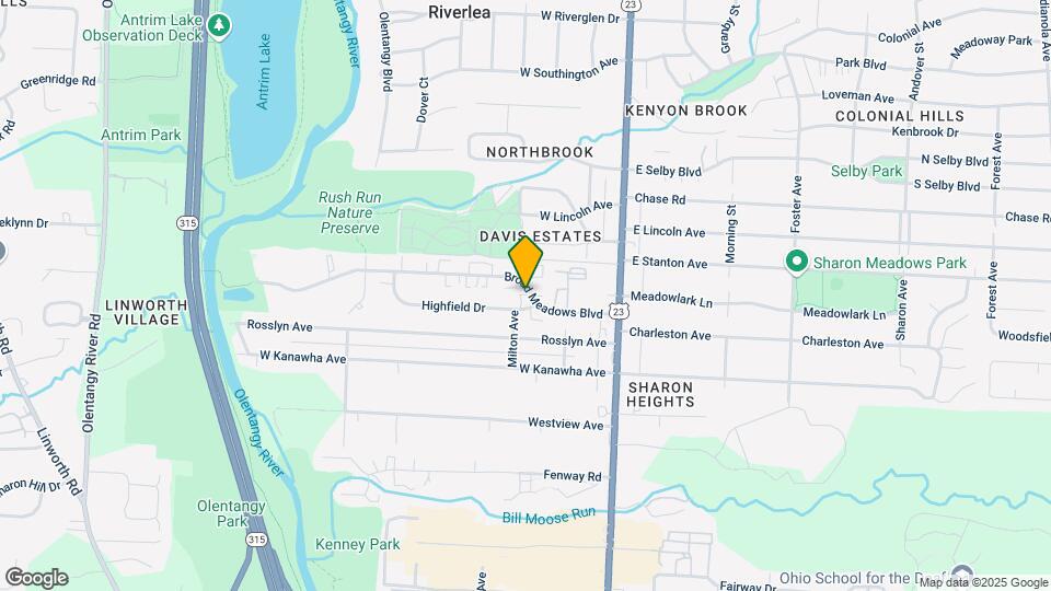 125-127 Broad Meadows Blvd Map and Location Details