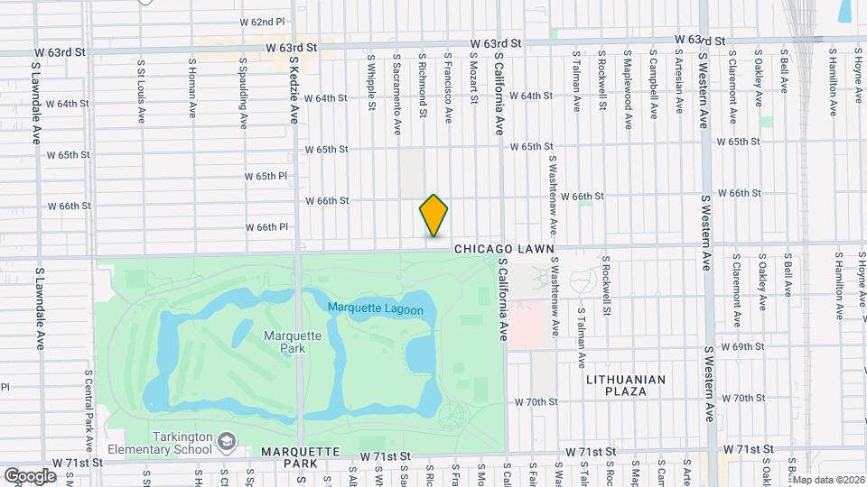 2918 W Marquette Rd Mapa y Detalles de la Ubicación