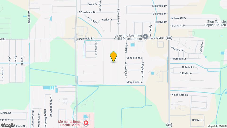 5921 Bennie Ln Map and Location Details