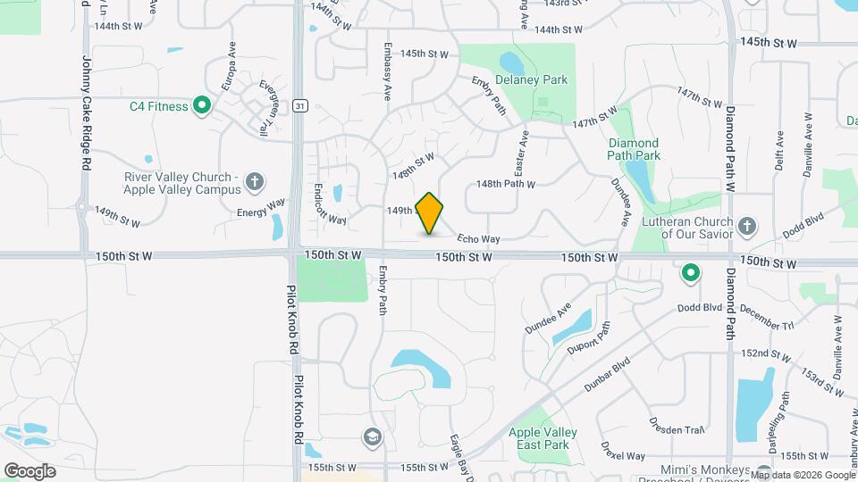 14913 Echo Way Mapa y Detalles de la Ubicación