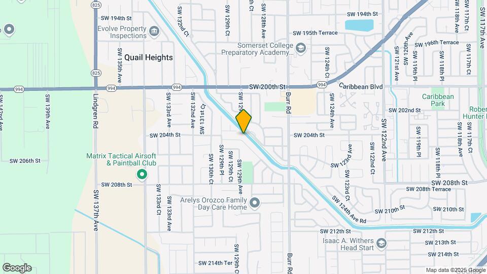 12885 SW 207th Terrace Map and Location Details