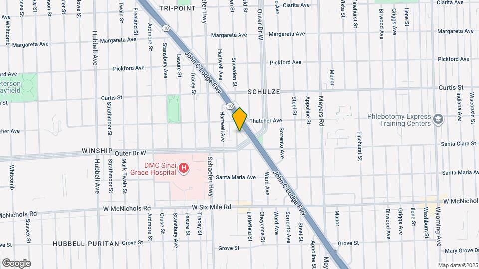 17556 Snowden St Mapa y Detalles de la Ubicación