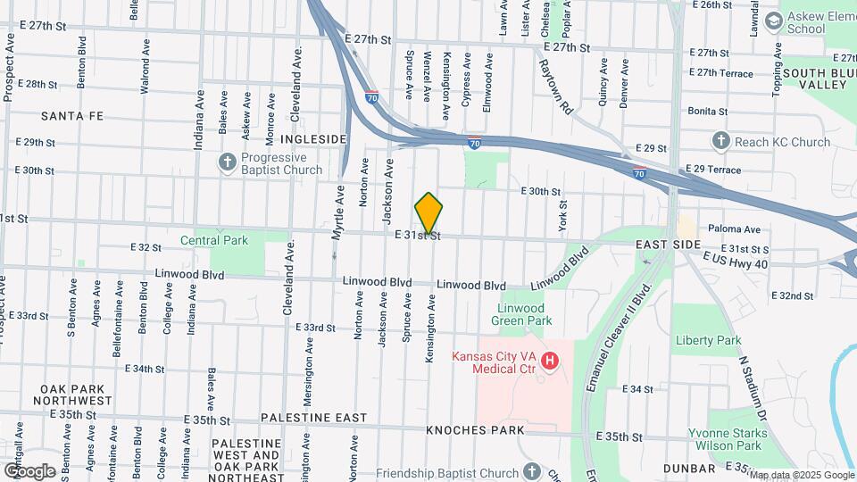 4315 E 31st St Map and Location Details