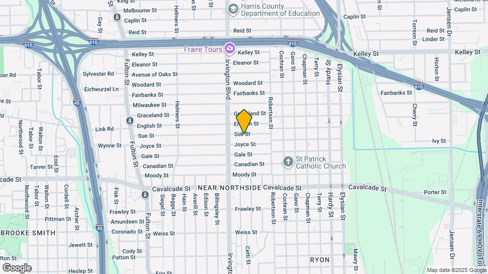 814 Sue St Map and Location Details