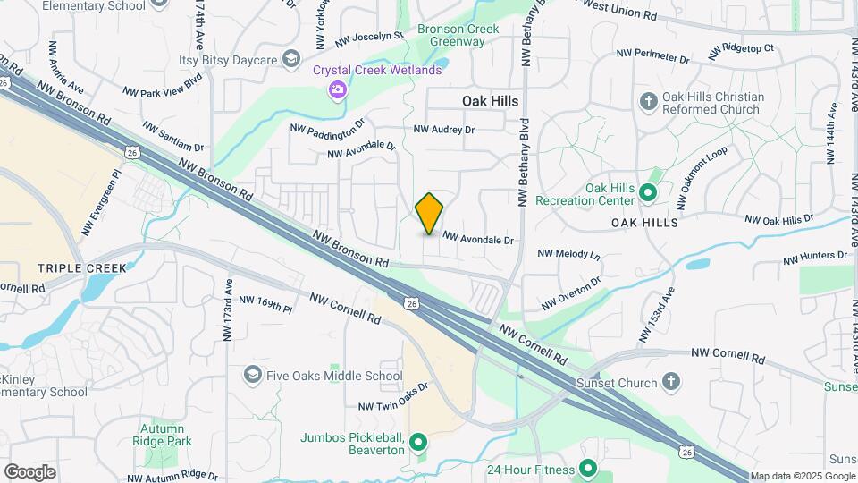 2180 NW 163rd Ter Map and Location Details