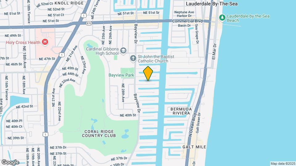 3061 NE 43rd St Map and Location Details