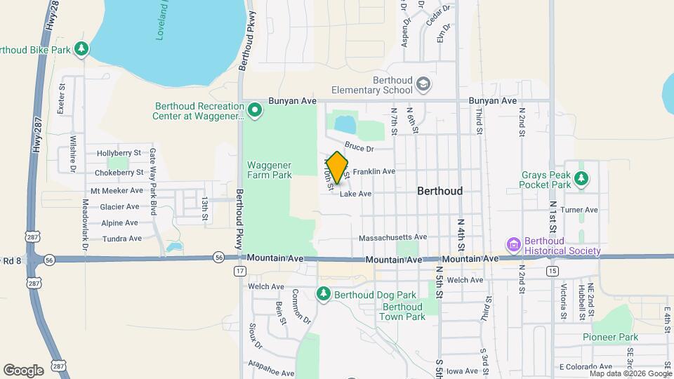 800 N 10th St Map and Location Details