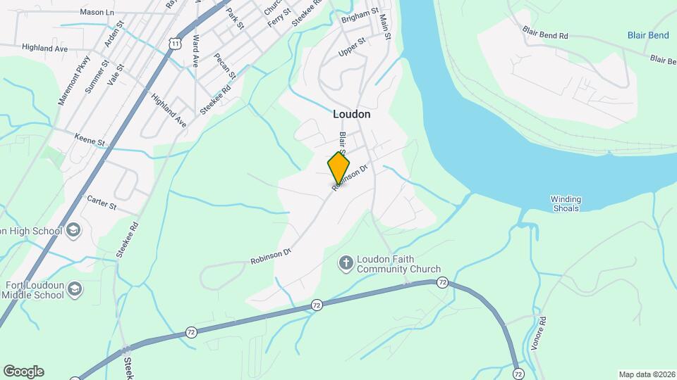 507 Robinson Dr Map and Location Details