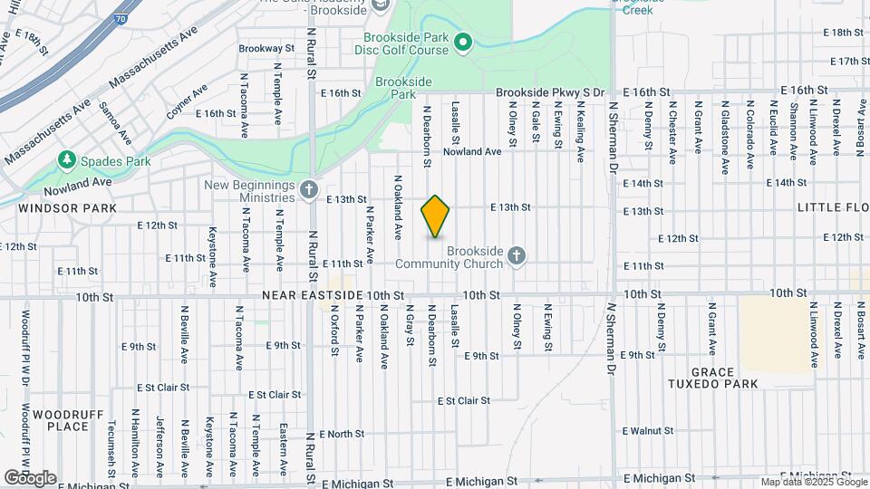 1121 N Dearborn St, Unit 1121 N Dearborn Mapa y Detalles de la Ubicación