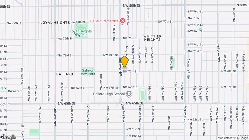 1476 NW 70th St Map and Location Details