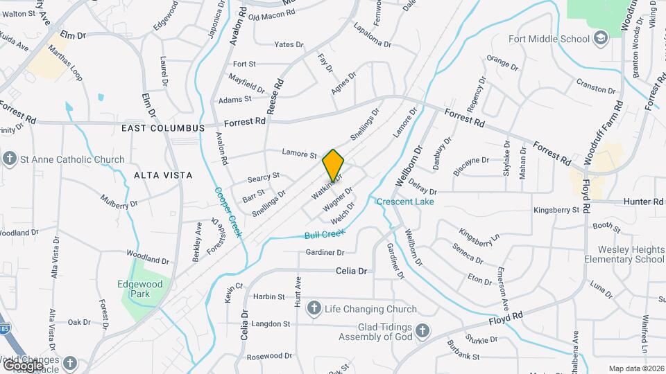 2306 Watkins Dr Mapa y Detalles de la Ubicación