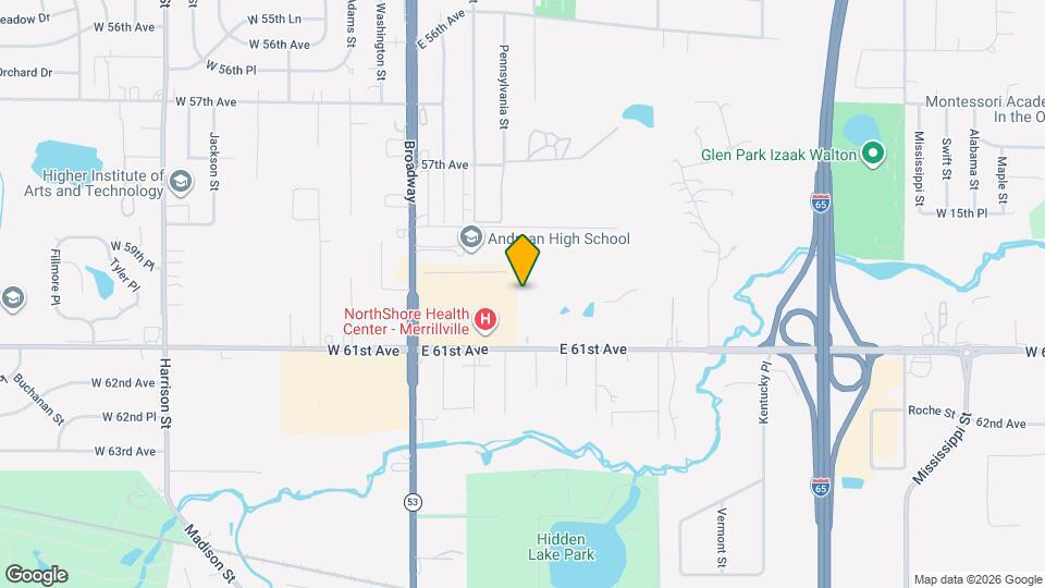 6070 Pennsylvania Dr Map and Location Details