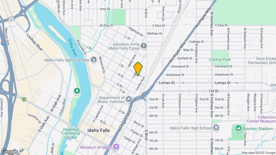 245 I St Map and Location Details