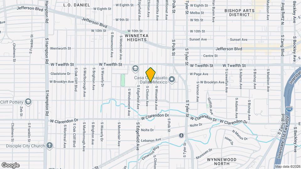 704 S Clinton Ave Map and Location Details