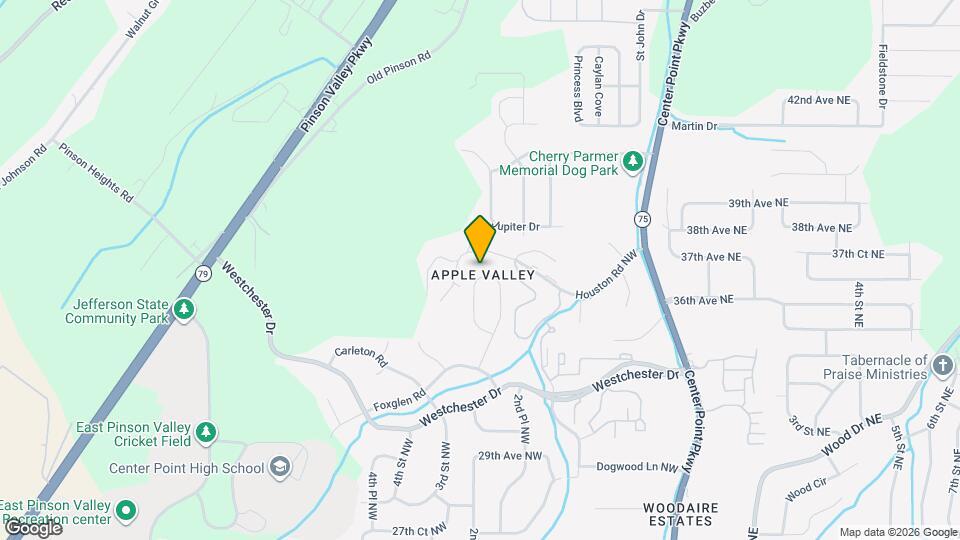 3037 Apple Valley Ln Map and Location Details