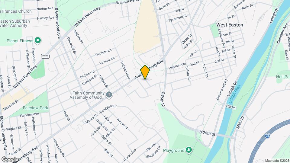 1115 Keane St Map and Location Details