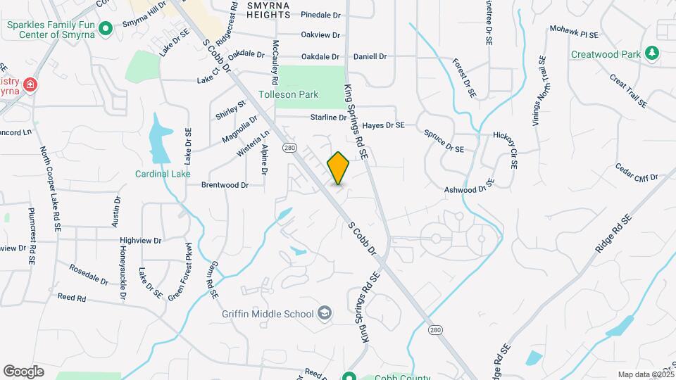 612 Luckett Ct Map and Location Details