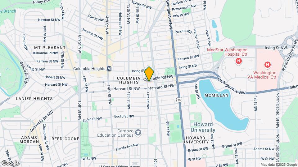 2919 11th St NW Map and Location Details
