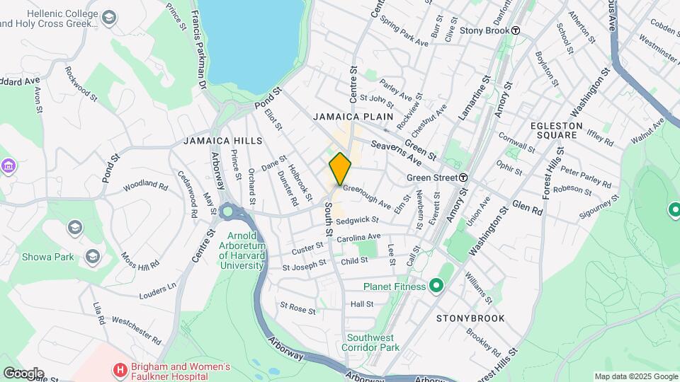 20 S Huntington Ave Mapa y Detalles de la Ubicación