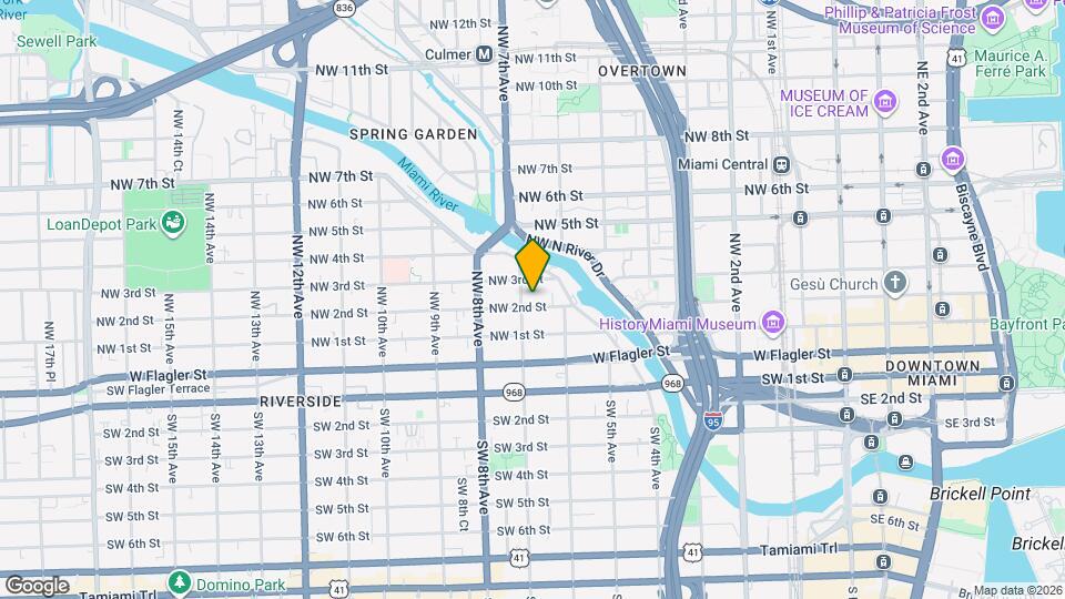 661 NW 2nd St Map and Location Details