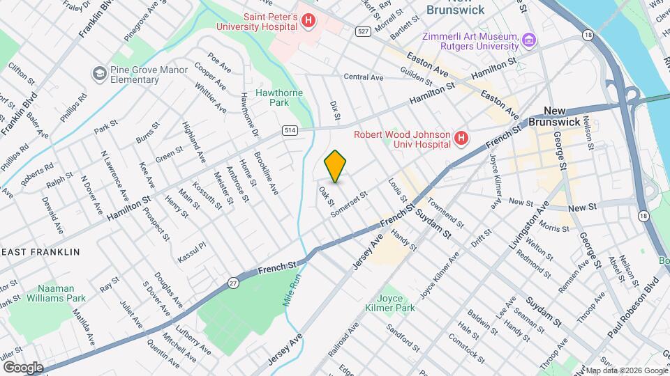 20 Maple St, Unit 2B Map and Location Details