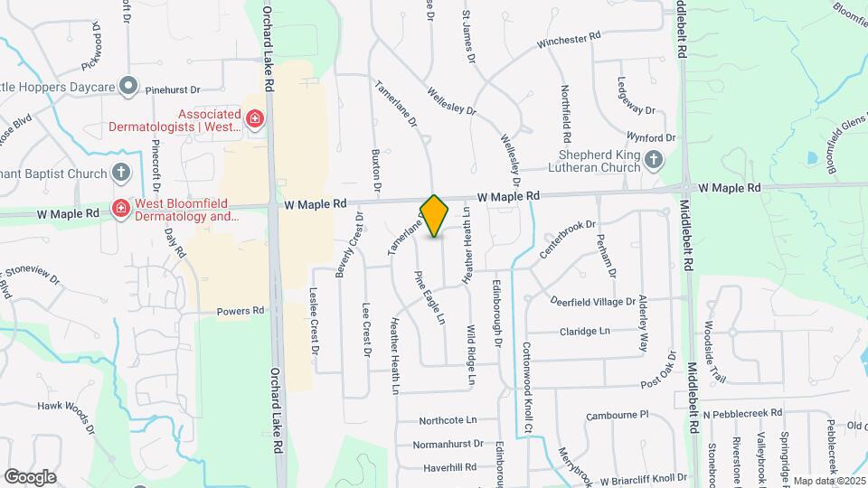 6624 Mellow Wood Ln Map and Location Details