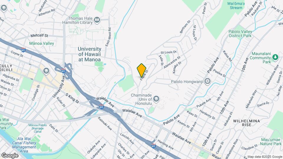 1387 Frank St Map and Location Details