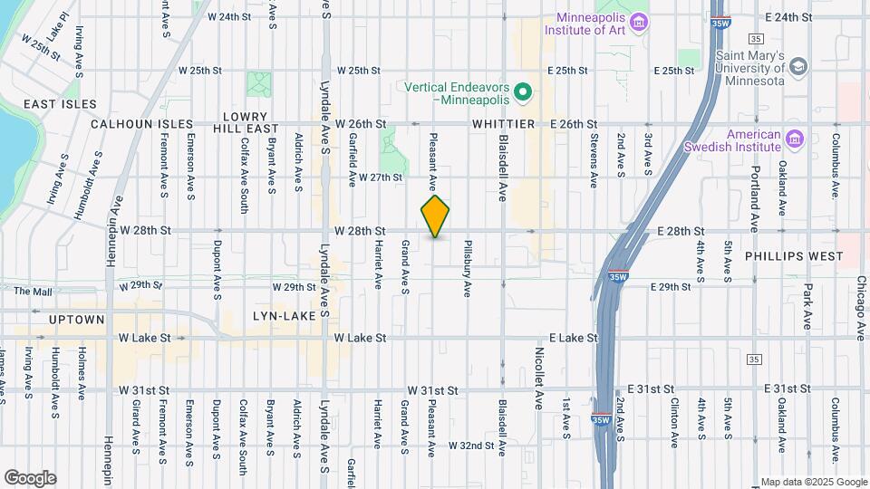 2829 Pleasant Ave, Unit 2829 Pleasant Ave Map and Location Details