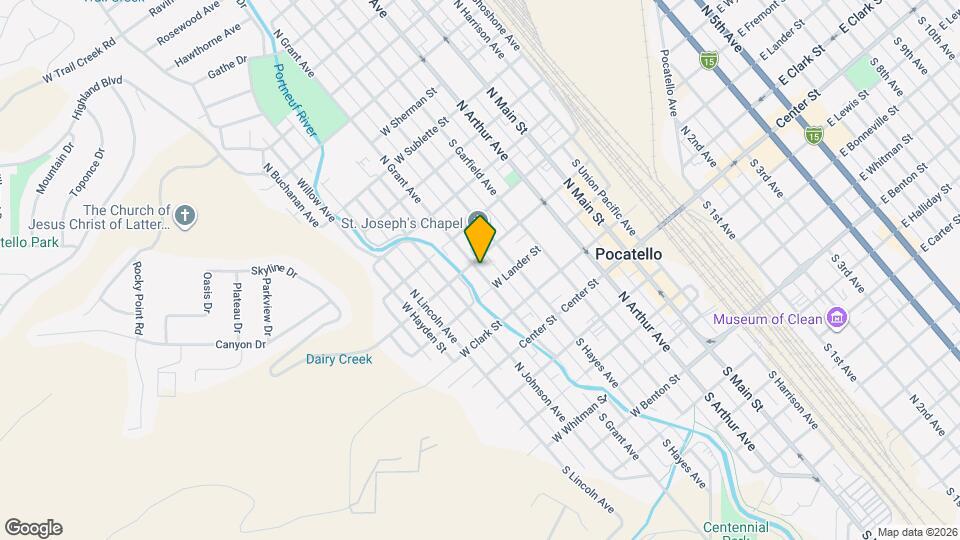 344 N Grant Ave Mapa y Detalles de la Ubicación