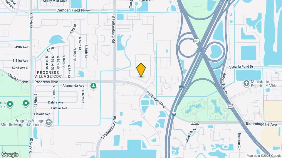9210 Hillcroft Dr Map and Location Details