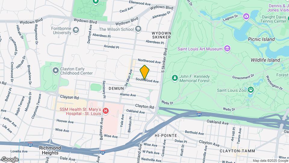 6300 Southwood Ave Map and Location Details