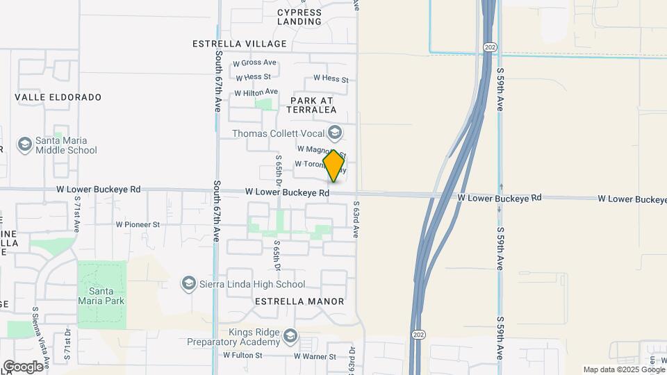 2645 S 63rd Ln Map and Location Details